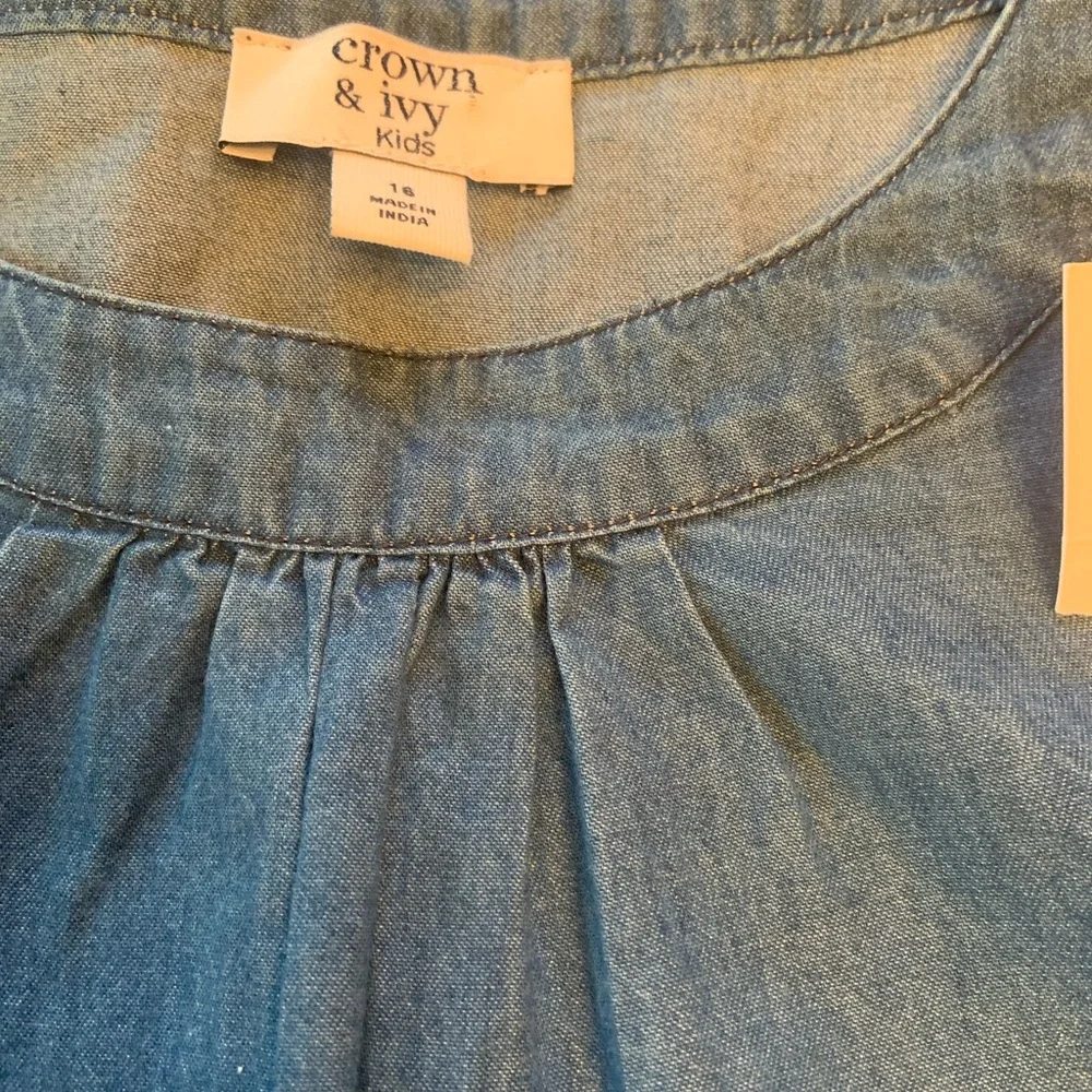 New!‎ Crown & Ivy denim dress